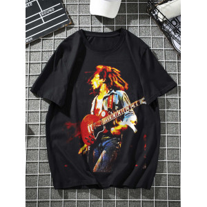  Tricou Bob Marley cu chitara